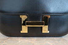 将图片加载到图库查看器，HERMES CONSTANCE 23 Box carf leather Black 〇K刻印 Shoulder bag 600100085
