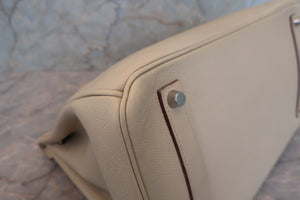 HERMES／エルメス バーキン35 ヴォーエプソン パルシュマン □M刻印 ハンドバッグ 700030168