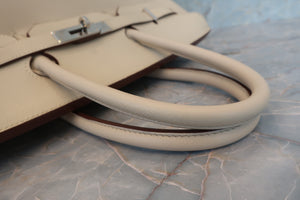 HERMES／エルメス バーキン35 ヴォーエプソン パルシュマン □M刻印 ハンドバッグ 700030168