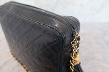 画像をギャラリービューアに読み込む, CHANEL/シャネル マトラッセフリンジチェーンショルダーバッグ ラムスキン ブラック/ゴールド金具 ショルダーバッグ 700120210
