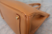 画像をギャラリービューアに読み込む, HERMES／エルメス バーキン35 アルデンヌ ナチュラル □C刻印 ハンドバッグ 800040135
