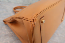 画像をギャラリービューアに読み込む, HERMES／エルメス バーキン35 アルデンヌ ナチュラル □C刻印 ハンドバッグ 800040135
