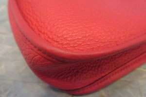 HERMES／エルメス エブリンTPM トリヨンクレマンス ローズエクストリーム D刻印 ショルダーバッグ 700050219