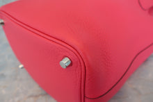 將圖片載入圖庫檢視器 HERMES／エルメス ピコタンロックＰＭ トリヨンクレマンス ローズエクストリーム A刻印 ハンドバッグ 800060202
