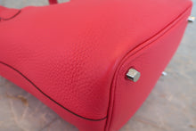 將圖片載入圖庫檢視器 HERMES／エルメス ピコタンロックＰＭ トリヨンクレマンス ローズエクストリーム A刻印 ハンドバッグ 800060202
