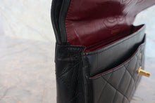 画像をギャラリービューアに読み込む, CHANEL/シャネル パリ限定マトラッセダブルフラップチェーンショルダーバッグ ラムスキン ブラック/ゴールド金具 ショルダーバッグ 800020040
