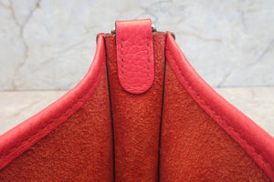HERMES／エルメス エブリンTPM トリヨンクレマンス ローズエクストリーム D刻印 ショルダーバッグ 700050219