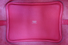 將圖片載入圖庫檢視器 HERMES／エルメス ピコタンロックＰＭ トリヨンクレマンス ローズエクストリーム A刻印 ハンドバッグ 800060202
