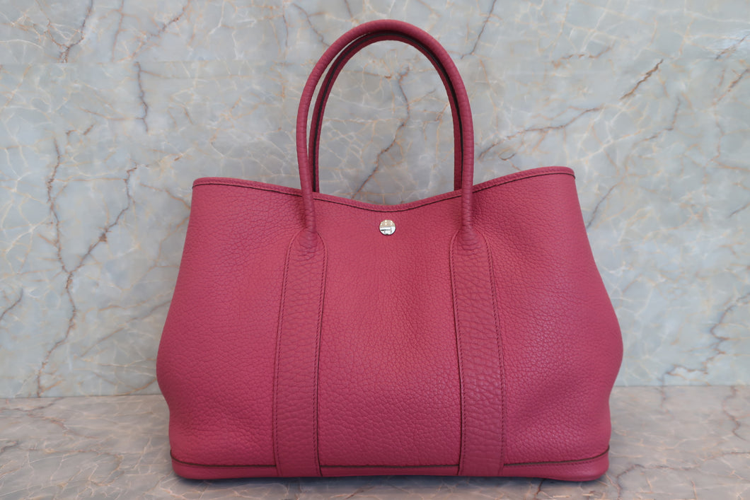 HERMES／エルメス ガーデンパーティPM ネゴンダ トスカ □P刻印 トートバッグ 700080039