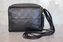 画像をギャラリービューアに読み込む, CHANEL/シャネル マトラッセフリンジショルダーバッグ ラムスキン ブラック/ゴールド金具 ショルダーバッグ 800090177
