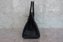 将图片加载到图库查看器，HERMES BIRKIN 30 Clemence leather Black □I刻印 Hand bag 800080067
