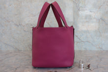 Load image into Gallery viewer, HERMES PICOTIN LOCK PM Clemence leather Tosca □P Engraving Hand bag 800060092
