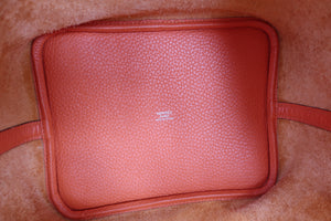 HERMES／エルメス ピコタンロックＭＭ トリヨンクレマンス フー Y刻印 ハンドバッグ 700090059