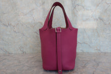 Load image into Gallery viewer, HERMES PICOTIN LOCK PM Clemence leather Tosca □P Engraving Hand bag 800060092
