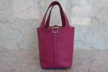 Load image into Gallery viewer, HERMES PICOTIN LOCK PM Clemence leather Tosca □P Engraving Hand bag 800060092

