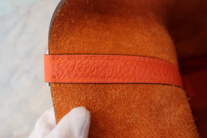 HERMES／エルメス ピコタンロックＭＭ トリヨンクレマンス フー Y刻印 ハンドバッグ 700090059