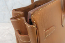 Load image into Gallery viewer, HERMES BIRKIN 35 Graine Couchevel leather Gold □B Engraving Hand bag 700020223

