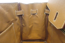 Load image into Gallery viewer, HERMES BIRKIN 35 Graine Couchevel leather Gold □B Engraving Hand bag 700020223
