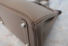 画像をギャラリービューアに読み込む, HERMES／エルメス バーキン25 ヴォーエプソン エトゥープ □N刻印 ハンドバッグ 800020122
