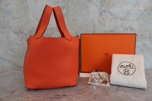 將圖片載入圖庫檢視器 HERMES／エルメス ピコタンロックＰＭ トリヨンクレマンス フー □R刻印 ハンドバッグ 800050034
