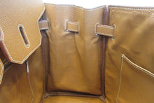 Load image into Gallery viewer, HERMES BIRKIN 35 Graine Couchevel leather Gold □B Engraving Hand bag 700020223
