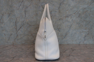 HERMES／エルメス ボリード35 トリヨンクレマンス ホワイト □I刻印 ショルダーバッグ 700070207