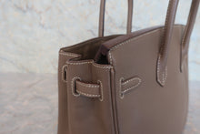 画像をギャラリービューアに読み込む, HERMES／エルメス バーキン25 ヴォーエプソン エトゥープ □N刻印 ハンドバッグ 800020122
