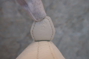 HERMES／エルメス ボリード35 トリヨンクレマンス ホワイト □I刻印 ショルダーバッグ 700070207