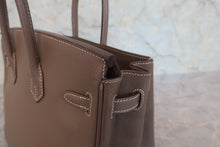 画像をギャラリービューアに読み込む, HERMES／エルメス バーキン25 ヴォーエプソン エトゥープ □N刻印 ハンドバッグ 800020122
