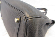 Load image into Gallery viewer, HERMES BIRKIN 30 Togo leather Black □P Engraving Hand bag 700060013
