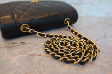 画像をギャラリービューアに読み込む, CHANEL/シャネル ダイアナマトラッセチェーンショルダーバッグ ラムスキン ブラック/ゴールド金具 ショルダーバッグ 800090040
