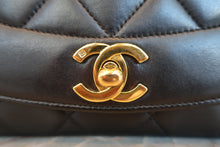 画像をギャラリービューアに読み込む, CHANEL/シャネル ダイアナマトラッセチェーンショルダーバッグ ラムスキン ブラック/ゴールド金具 ショルダーバッグ 800090040
