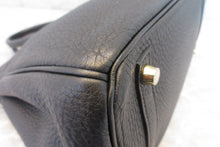 Load image into Gallery viewer, HERMES BIRKIN 30 Togo leather Black □P Engraving Hand bag 700060013
