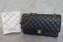 画像をギャラリービューアに読み込む, CHANEL/シャネル マトラッセＷフラップＷチェーンショルダーバッグ キャビアスキン ブラック/ゴールド金具 ショルダーバッグ 700120248
