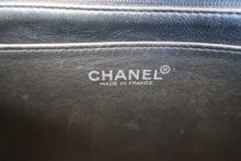 画像をギャラリービューアに読み込む, CHANEL/シャネル 中マトラッセシングルフラップチェーンショルダーバッグ キャビアスキン ブラック/シルバー金具 ショルダーバッグ 800020048
