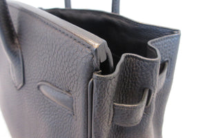 HERMES BIRKIN 30 Togo leather Black □P Engraving Hand bag 700060013
