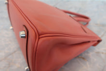 将图片加载到图库查看器，HERMES BIRKIN 25 Swift leather Rosy □L刻印 Hand bag 800080065
