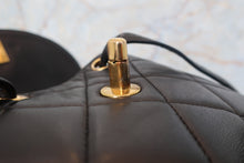 Load image into Gallery viewer, CHANEL Matelasse Chain back pack Lambskin Black/Gold hadware Back pack 700110178
