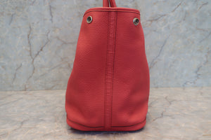 HERMES／エルメス ガーデンパーティPM ネゴンダ ブーゲンビリア □N刻印 トートバッグ 700080001