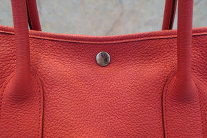 HERMES／エルメス ガーデンパーティPM ネゴンダ ブーゲンビリア □N刻印 トートバッグ 700080001