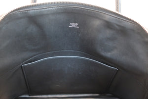 HERMES／BOLIDE 31 Togo leather Black □E刻印 Hand bag 600100080