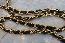 Load image into Gallery viewer, CHANEL  Diana matelasse chain shoulder bag Lambskin Black/Gold hadware Shoulder bag 700110184
