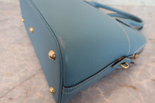 将图片加载到图库查看器，HERMES／BOLIDE 31 Graine Couchevel leather Blue jean □F刻印 Shoulder bag 800080077
