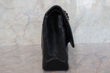 画像をギャラリービューアに読み込む, CHANEL/シャネル パリ限定マトラッセダブルフラップチェーンショルダーバッグ ラムスキン ブラック/ゴールド金具 ショルダーバッグ 700100119
