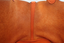 將圖片載入圖庫檢視器 HERMES／エルメス ピコタンロックＭＭ トリヨンクレマンス オレンジ □O刻印 ハンドバッグ 800020102
