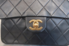 画像をギャラリービューアに読み込む, CHANEL/シャネル ミニマトラッセシングルフラップチェーンショルダーバッグ ラムスキン ブラック/ゴールド金具 ショルダーバッグ 700120252

