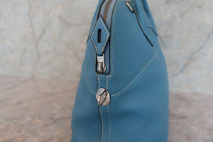 HERMES／エルメス ボリード35 トリヨンクレマンス ブルージーン □F刻印 ショルダーバッグ 700050111