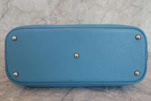 HERMES／エルメス ボリード35 トリヨンクレマンス ブルージーン □F刻印 ショルダーバッグ 700050111