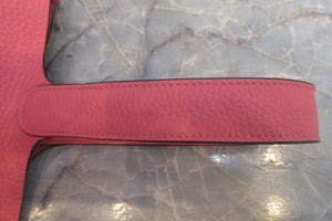 HERMES PICOTIN LOCK MM Clemence leather Rose azalee Y刻印 Hand bag 700060026