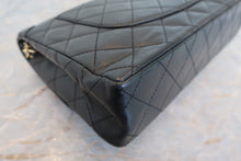 画像をギャラリービューアに読み込む, CHANEL/シャネル パリ限定マトラッセダブルフラップチェーンショルダーバッグ ラムスキン ブラック/ゴールド金具 ショルダーバッグ 700100119
